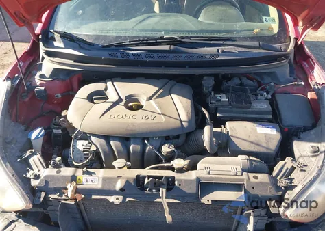 2013 Hyundai Elantra Gls из США, поврежденный, VIN KMHDH4AE4DU973064